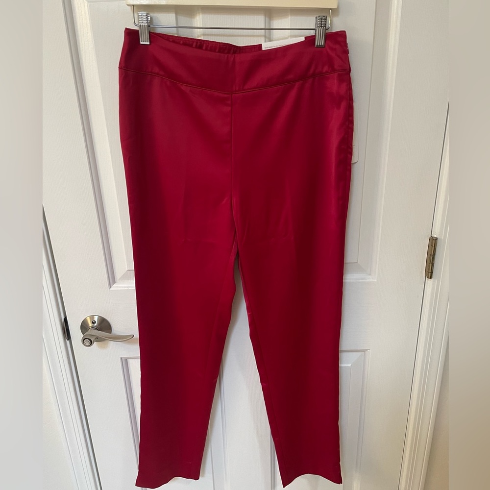 Soft Surroundings satiny ankle pant